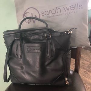 Sarah Wells Annie Black Breast Pump Bag